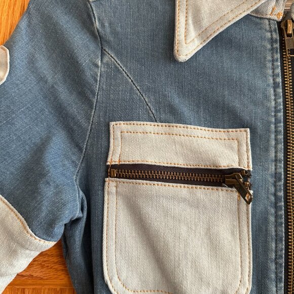 NWT The Hippie Shake Ramble On Zip Up Jumpsuit - Picture 4 of 7